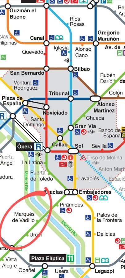 Madrid Center Room Private 7 Minutes Or 4 Metro Stops Exterior foto